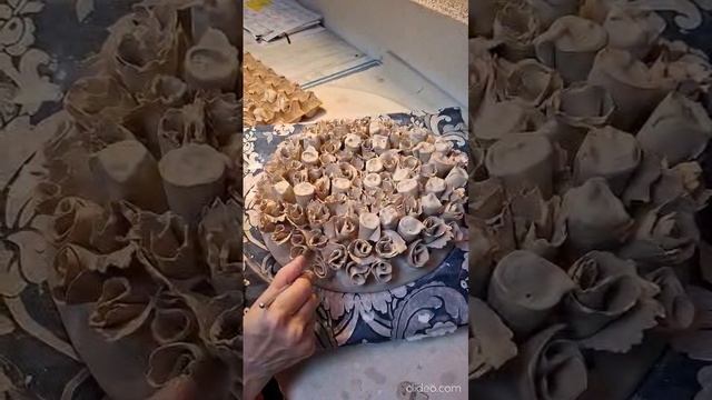 Процесс, капризный чувственный фарфор