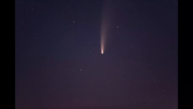 Comet C/2020 F3 NEOWISE timelapse. 2020.07.11