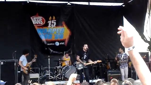 Thrice - The Weight - Live @ Warped Tour Ventura 6-28-09