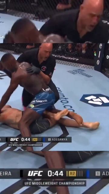 Adesanya got his revenge, knocking out his longtime rival Pereira #shorts