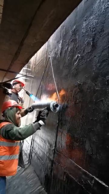 Вертикальная гидроизоляция подземных сооружений