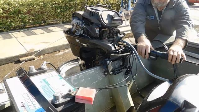 Mercury 15 Hp Outboard final running video 11-8-18