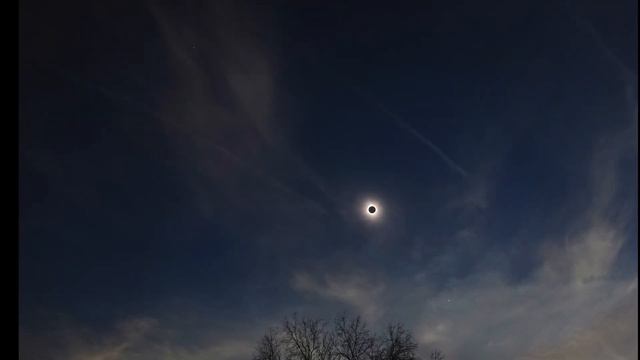 Solar Eclipse April 8 2024, photography and music by Michael Moon