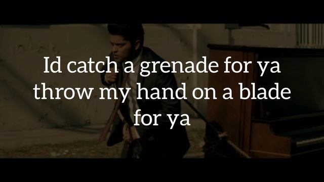 Grenade by Bruno mars |lyrics|