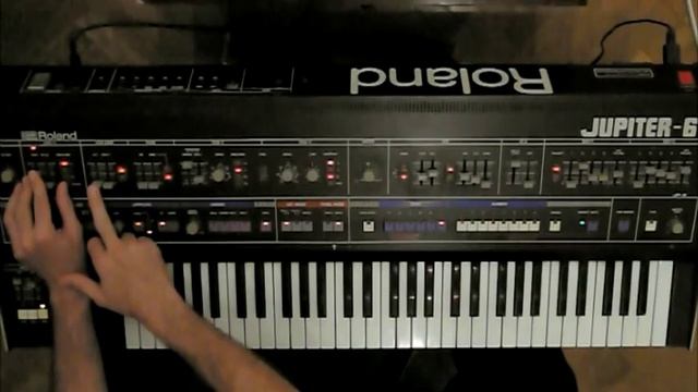 Roland Jupiter 6 FX performance