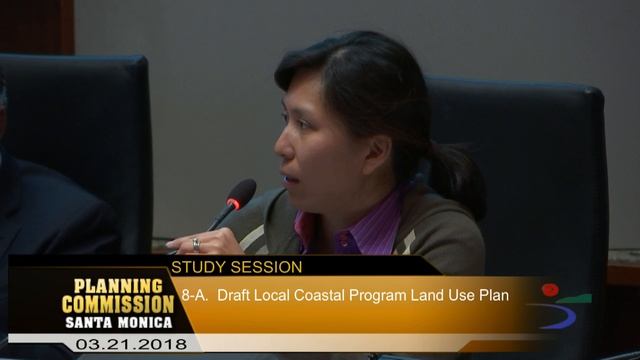 Santa Monica Planning Commission Meeting March 21, 2018
