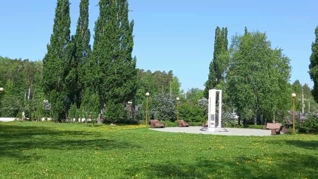 Сквер Памяти Жертв техногенных катастроф.