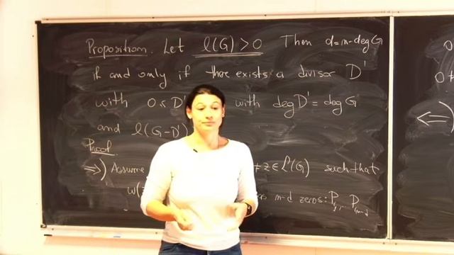 "An Introduction to Algebraic Geometry Codes" by Prof. María Chara (Part. 4/4)