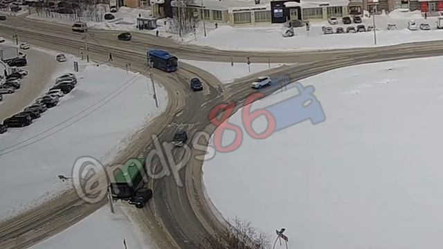 дтп с автобусом Сургут 04.02.2025