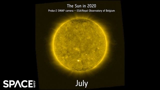 Our Sun  in 2020 - ESA Proba-2 satellite time-lapse