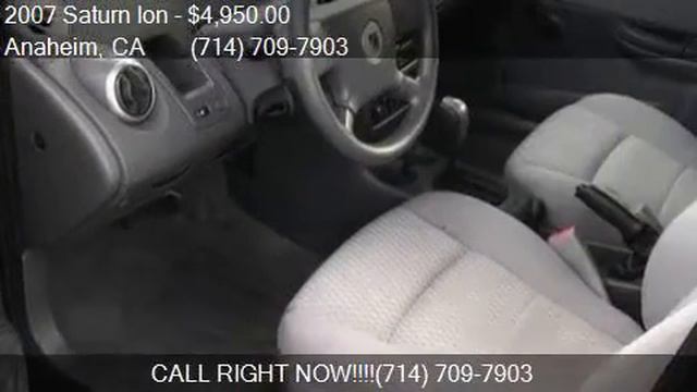 2007 Saturn Ion 2 4dr Sedan 4A for sale in Anaheim, CA 92805