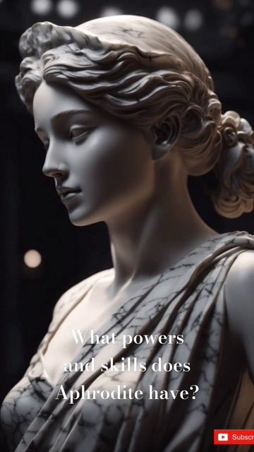What powers and skills does Aphrodite have? #greekmythology#Aphrodite, #hystory#education#romans#ai