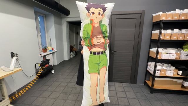 Дакимакура Гон Фрикс из «Хантер х Хантер» (Hunter x Hunter), размер 50х150 см