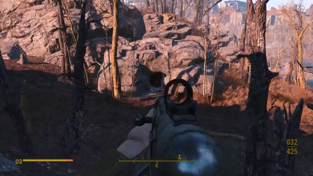 Fallout 4 - Уникальное оружие "Бластер Чужих"★