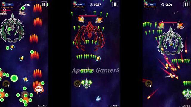 Galaxy Attack: Space Shooter | Boss Mode | Planet 3 MERCURY Review | By Apache Gamers