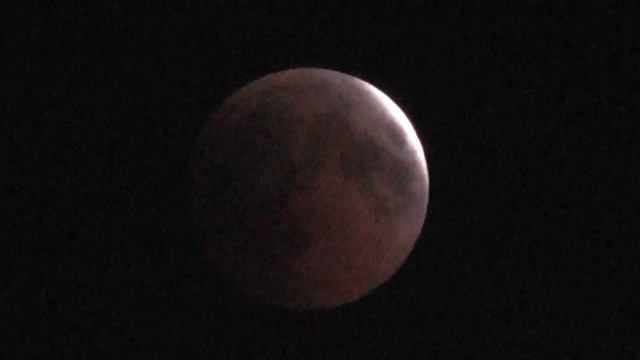 Лунное затмение на видеокамеру 27 07 18