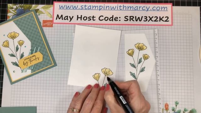 2021-2023 In Colors & Flowers Of Friendship Stamp Set