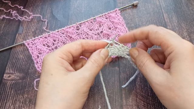 Ажурный узор спицами для кофточек,кардиганов,детских изделий.