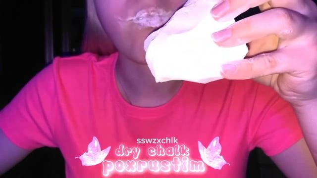 ⭒ASMR⭒@poxrustim⭒сухой/мокрый мел//dry/wet chalk