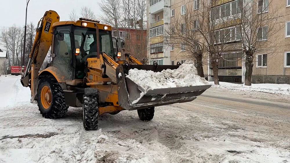 Генеральная уборка снега