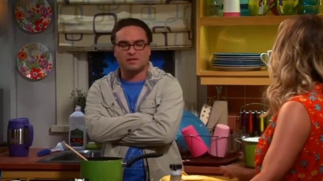 S07E04 TBBT - Penny wants to know more about Leonard's mums book