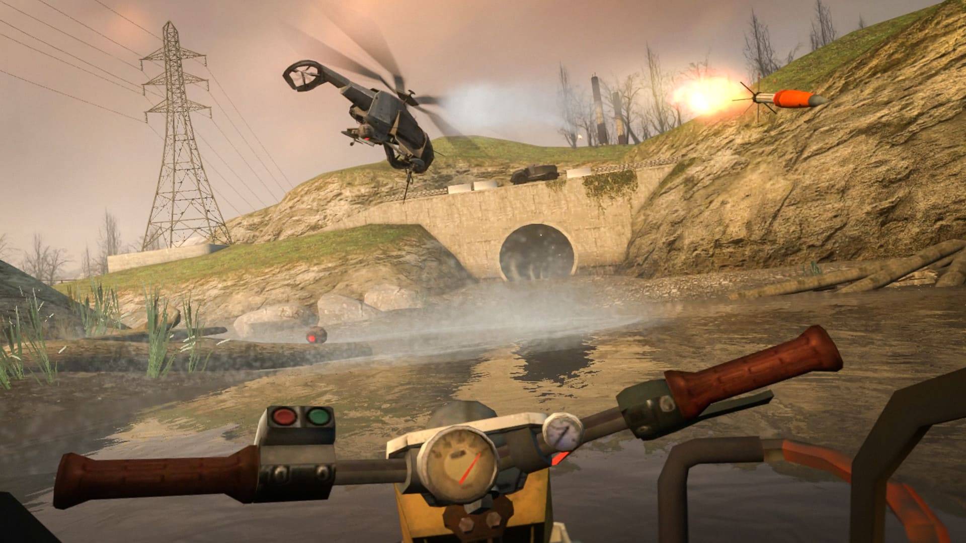 Half Life 2 VR Mod      На пути в восточную черную мезу