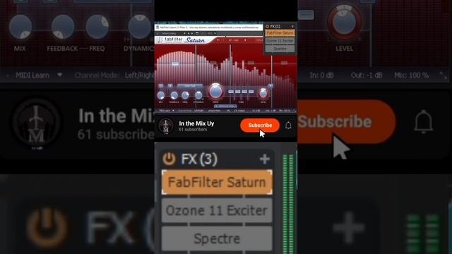Fab Filter Saturn #mezcla #produccionmusical #homestudio #tutorial #mixing