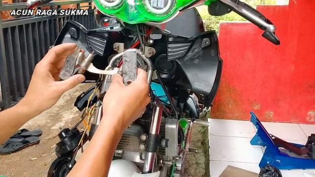 CARA PASANG BODY DEPAN MX KING KE NEW JUPITER MX 135