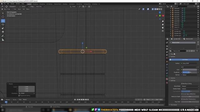 Rick and Morty Garage - blender 2.91 Time lapse