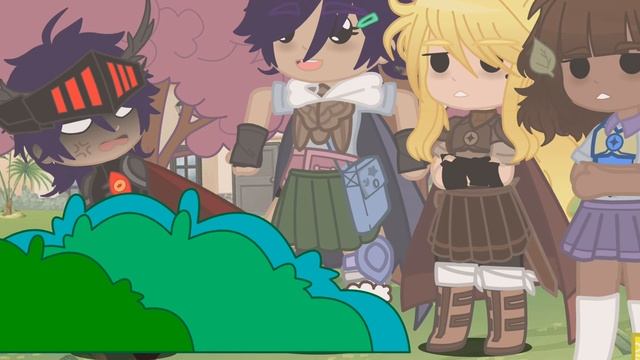 when they play hide and seek||amphibia||ft darcy and sashannearcy||gacha club||