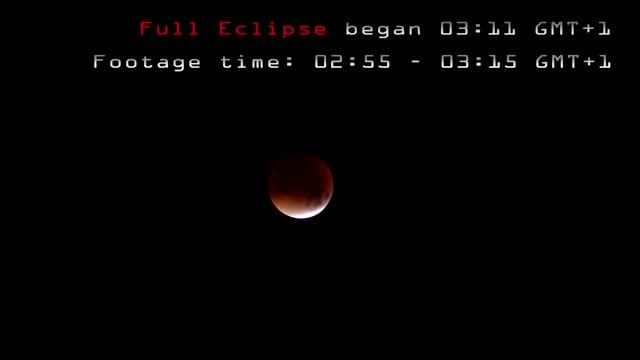 Supermoon Lunar Eclipse - 28th September 2015