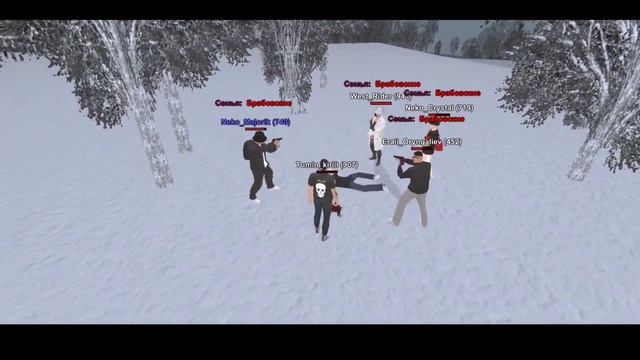 БРИГАДА УГНАЛА МАШИНУ ПО БЕСПРЕДЕЛУ - GTA BLACK RUSSIA