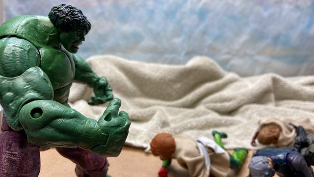 PLANET  HULK /  SECRET INVASION     Part 1  a Marvel Legends Stop-motion Movie -MANSAFE productions