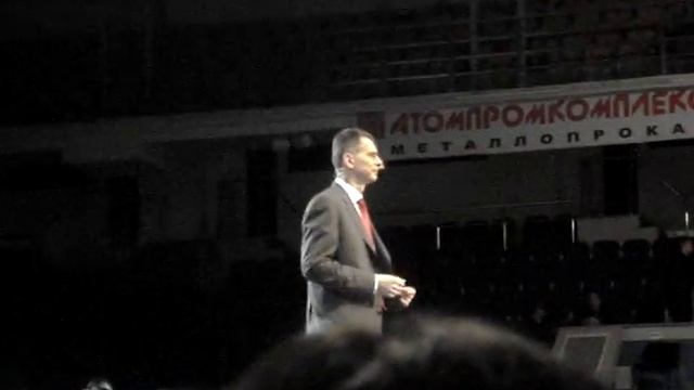 Михаил Прохоров в Екатеринбурге, 18.02.2012