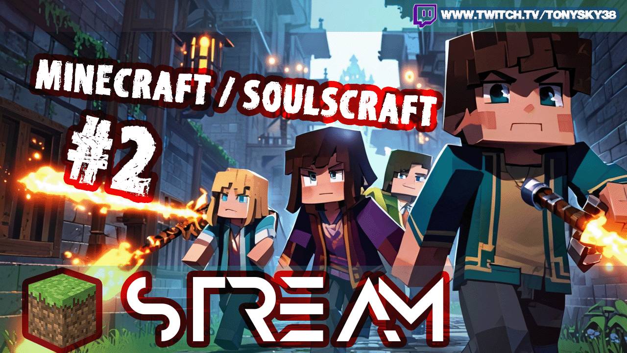 🔴 Minecraft / Soulscraft #2: Фантастические твари и где они обитают? Brawl Stars в майнкрафте! 🐉🌟