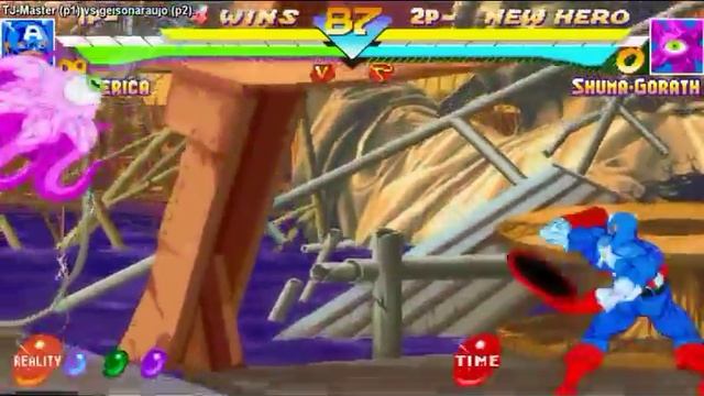 [FightCade Marvel Super Heroes] TJ-Master vs geisonaraujo