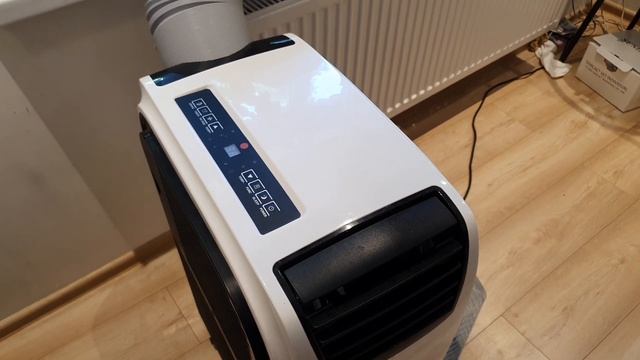 Klimatyzator przenośny czy warto?  EBERG QUBO Q40HD PRO 4kW - WARTO