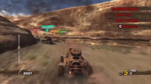 My best win at Motorstorm Eliminator Online 2022