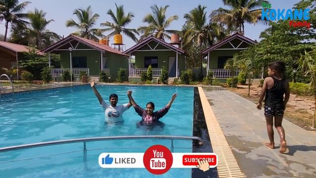 Dandeli Family Trip दांडेली Green Planet River Stay Resort Dandeli Marathi Vlog | The Kokane Family