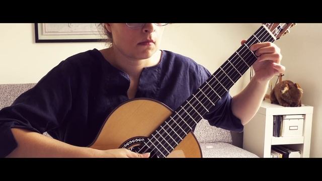 Jupiter (Gustav Holst) - classical guitar solo by Axelle Bernard