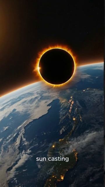 Earth vs Solar Eclipse Amazing Phenomenon Explained #shorts