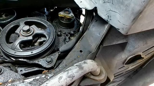 1996 SATURN SL: WATER PUMP REMOVAL