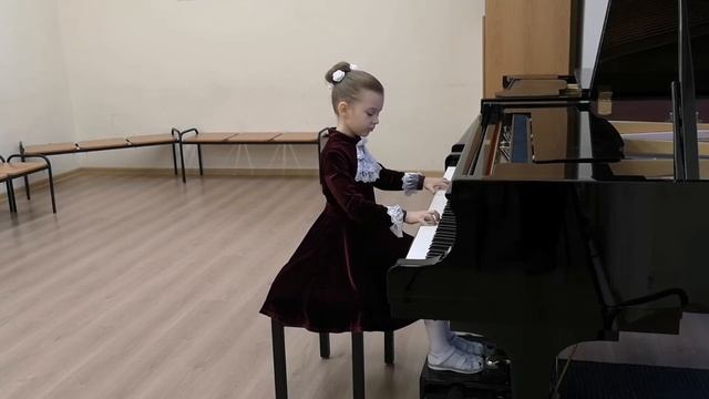М. Клементи. Сонатина соч. 36, ✓3, I ч. Р. Шуман. Первая утрата. Елизавета Перова, 7 лет