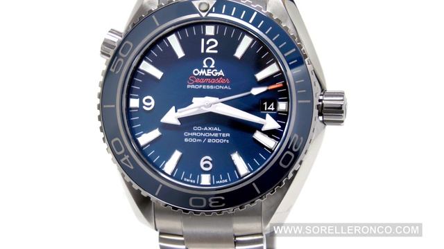 Omega Seamaster Planet Ocean Titanium Blue 42mm