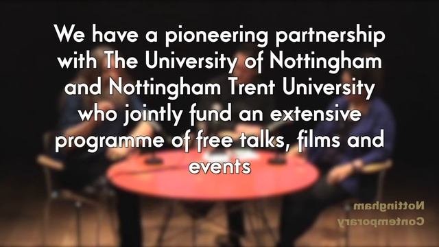 Nottingham Contemporary Celebrates 3 Years