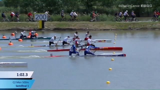 C2 Men 500m - Semifinal 1 / 2024 ICF Canoe-Kayak Sprint World Cup