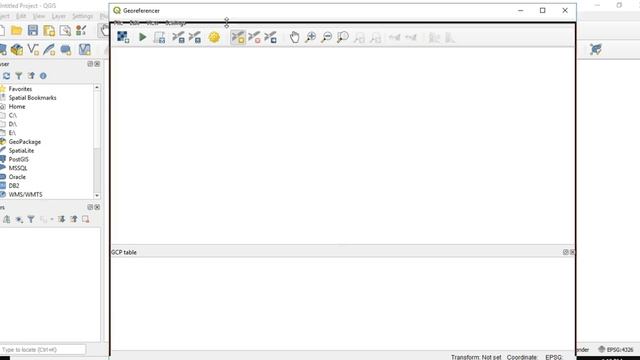 Geo Referencing of Google Earth Images in QGIS / GIS in Telugu