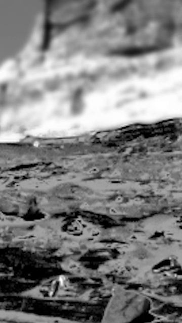 Rover Image Shows Debris, Not Rocks  #nasa #mars #shorts