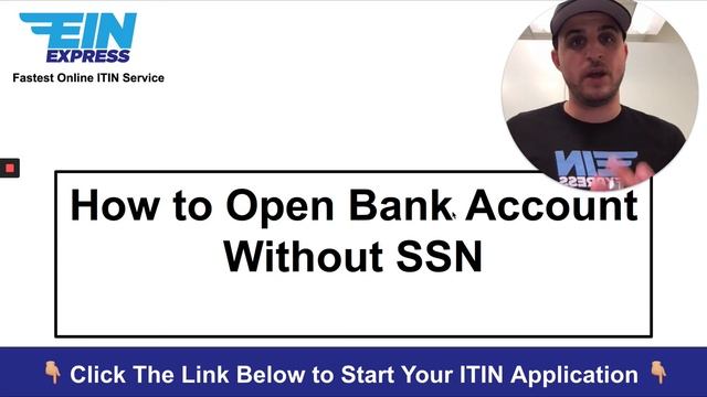 How to Open Bank Account Without SSN