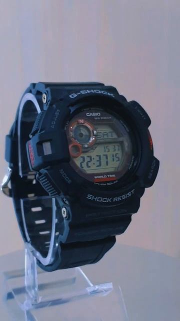 Casio G-Shock Mudman G-9300-1DR Black Tough Solar Digital Compass  #shorts